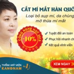 10 Ngày May Mắn Nhận Quà Noel – Giảm 10% Cắt mí Hàn Quốc