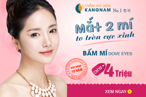 Bấm mí mắt Dove Eyes Hàn Quốc tạo mắt 2 mí đẹp vĩnh viễn