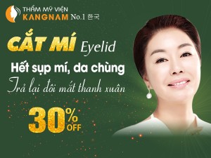 Ưu đãi Sốc: OFF 30% Hết da chùng, sụp mí – Trả lại đôi mắt tuổi thanh xuân