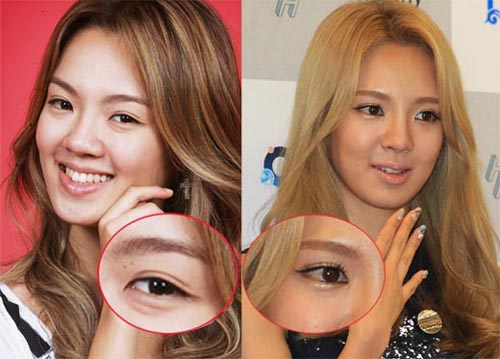 Trang điểm là cách làm mắt to 2 mí được nhiều sao Hàn áp dụng Bí quyết trang điểm làm mắt to được các sao Hàn yêu thích