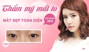 Phẫu thuật thẩm mỹ mắt to – Giải pháp thẩm mỹ mắt đẹp tự nhiên