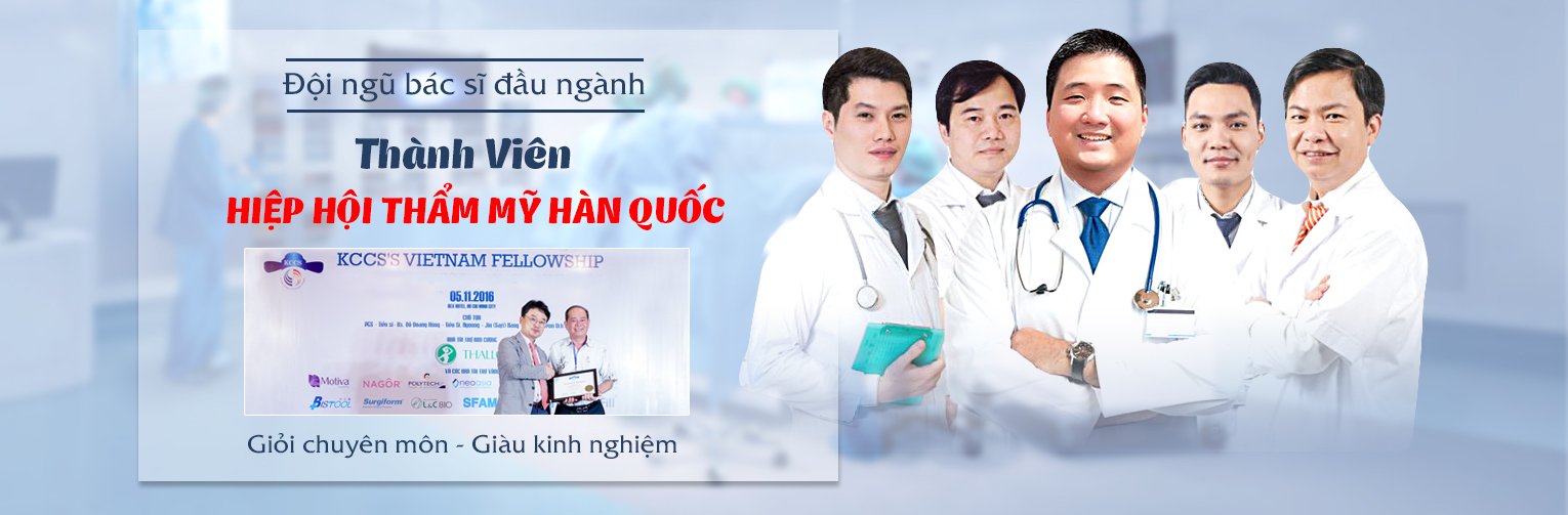 Đội ngũ bác sĩ cắt mí mắt giỏi